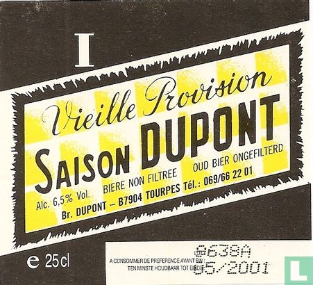 Saison Dupont Vieille provision - Bild 1