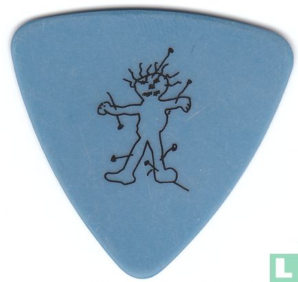 Metallica Jason Newsted Voodoo Doll Plectrum, Bass Guitar Pick 1998 - Image 1