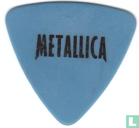 Metallica Jason Newsted Ying Yang Plectrum, Bass Guitar Pick 1998 - 1999 - Afbeelding 2