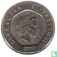 Gibraltar 20 pence 2000 "Our Lady of Europa" - Image 1