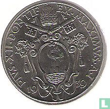 Vatican 1 lire 1939 - Image 1