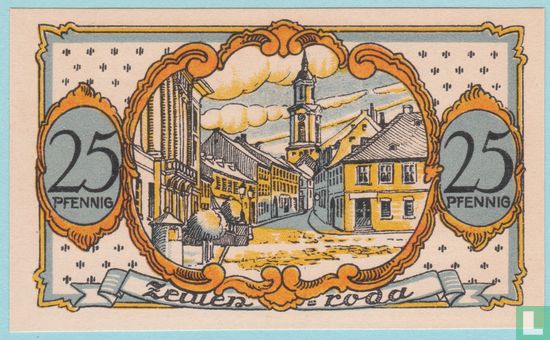 Zeulenroda, Stadt - 25 Pfennig (5) 1921 - Bild 1