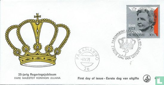 Regeringsjubileum Juliana 1948-1973