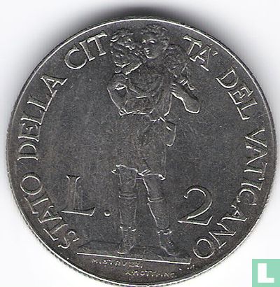 Vatican 2 lire 1940 - Image 2