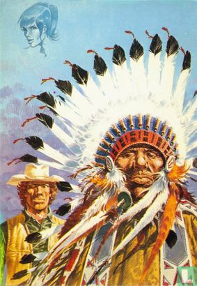 Lombard 35: Comanche. Les guerriers du désespoir. 1973 - Afbeelding 1
