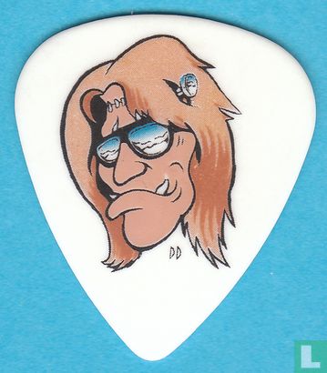 Metallica Bob Rock Cartoon, Plectrum, Guitar Pick 2004 - Image 1