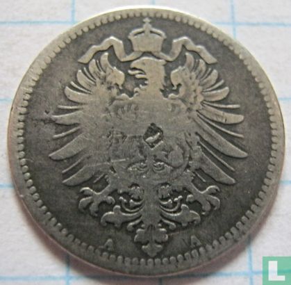 German Empire 20 pfennig 1875 (A) - Image 2