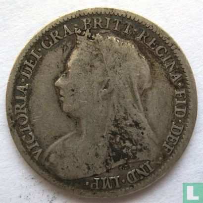Vereinigtes Königreich 6 Pence 1900 - Bild 2