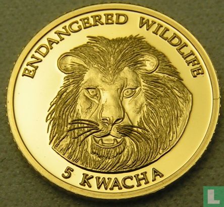 Malawi 5 kwacha 2004 "Lion" - Image 2