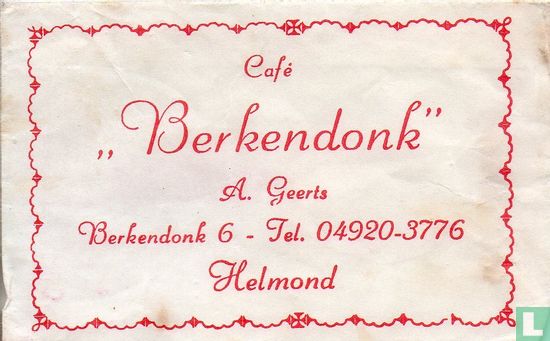 Café "Berkendonk" - Image 1