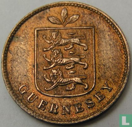 Guernsey 1 double 1902 - Afbeelding 2