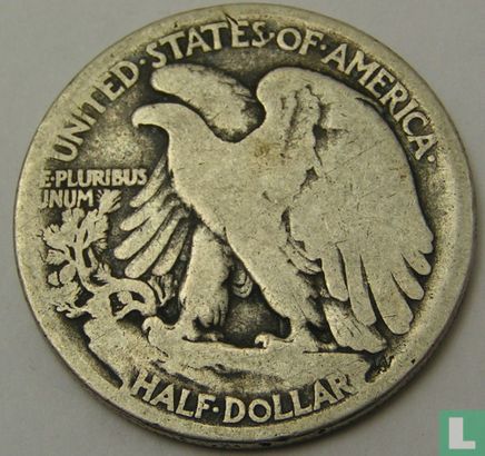Vereinigte Staaten ½ Dollar 1916 (D) - Bild 2