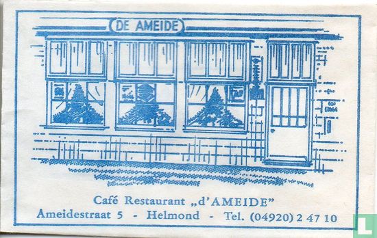 Café Restaurant "d' Ameide" - Afbeelding 1