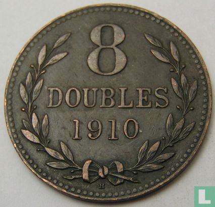 Guernsey 8 doubles 1910 - Afbeelding 1