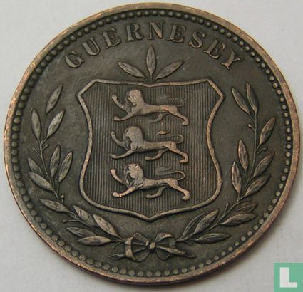 Guernsey 8 doubles 1910 - Afbeelding 2