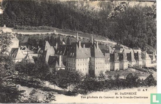 Vue générale du couvent de la Grande Chartreuse - Afbeelding 1