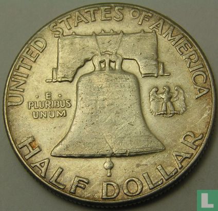 Verenigde Staten ½ dollar 1963 (zonder letter) - Afbeelding 2
