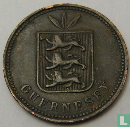 Guernsey 2 doubles 1906 - Image 2