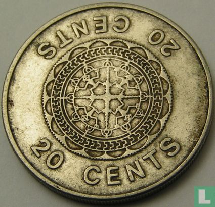 Salomonseilanden 20 cents 1989 - Afbeelding 2