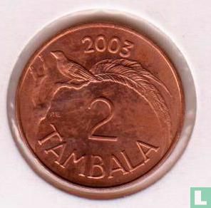 Malawi 2 tambala 2003 - Afbeelding 1