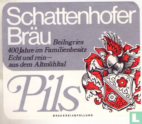 Schattenhofer Bräu Pils - Image 1
