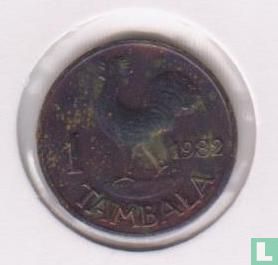 Malawi 1 tambala 1982 - Afbeelding 1