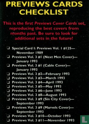 Previews Cards Checklist - Image 2