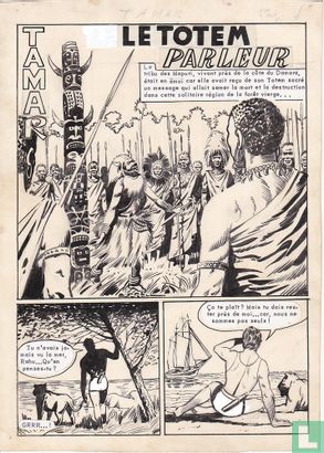 Tamar - Le totem parleur (Seite 1)  - Bild 1
