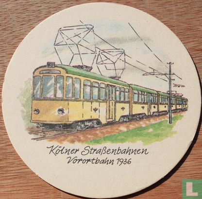 Kölner Straßenbahnen: Vorortbahn 1936 - Afbeelding 1