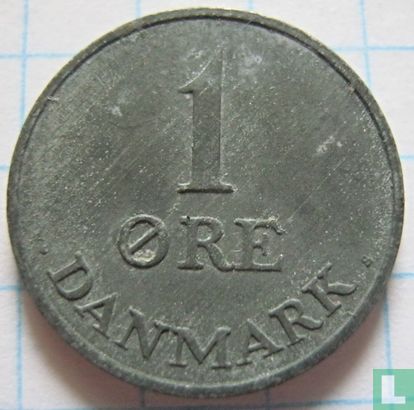 Denmark 1 øre 1954 - Image 2