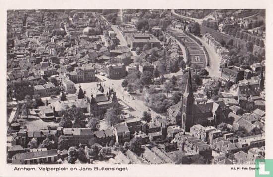 Arnhem - Velperplein en Jans Buitensingel - Afbeelding 1