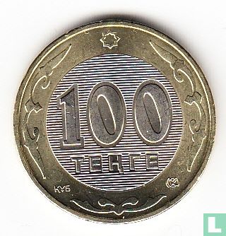 Kazachstan 100 tenge 2005 - Afbeelding 2