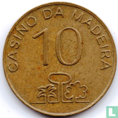 Madeira 10 escudos "Casino de Madeira" - Afbeelding 1