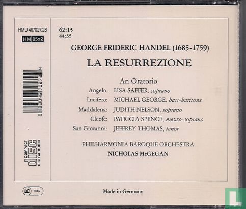 Händel La Resurrezione - Afbeelding 2