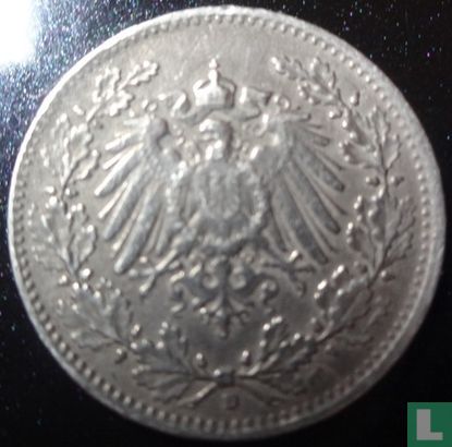 German Empire ½ mark 1918 (D) - Image 2