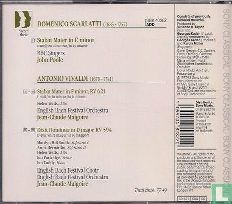 Scarlatti Stabat Mater - Vivaldi - Stabat Mater - Dixit Dominus - Image 2