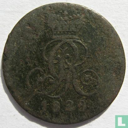 Hannover 1 pfennig 1828 (C) - Afbeelding 1