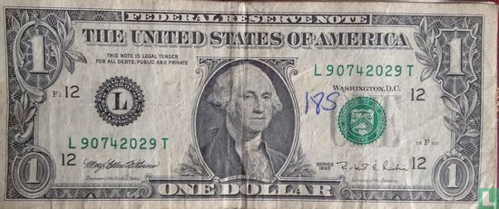 United States 1 dollar 1995 L - Image 1