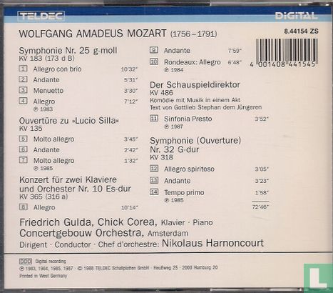 Wolfgang Amadeus Mozart - Symphonien  - Image 2