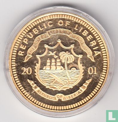 Liberia 10 dollars 2001 "Belgium ECU" > Afd. Penningen > Fantasie munten  - Afbeelding 1