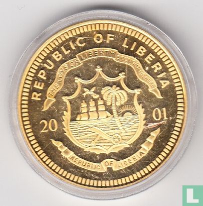 Liberia 10 dollars 2001 "Germany ECU" > Afd. Penningen > Fantasie munten - Image 1