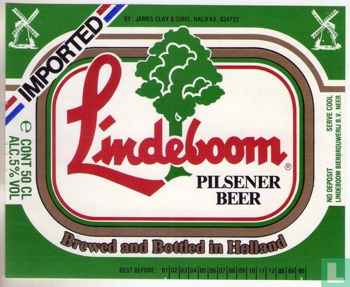 Lindeboom Pilsener Beer