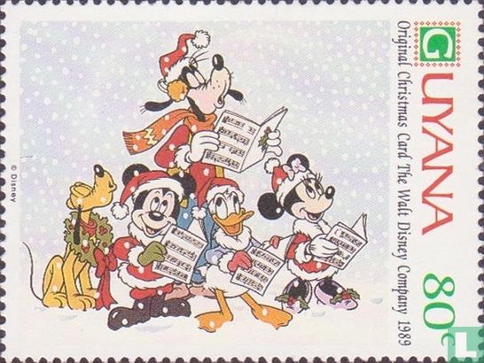 Kerstmis - Walt Disney Kerstkaarten