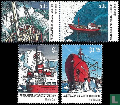 Antarctic Supply Ships