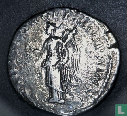 Romeinse Rijk, AR Denarius, 98-117  n. Chr., Trajanus, Rome, 107-111 n. Chr. - Afbeelding 2