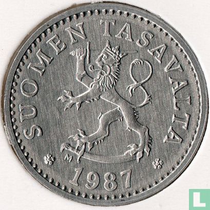Finnland 10 Penniä 1987 (M) - Bild 1