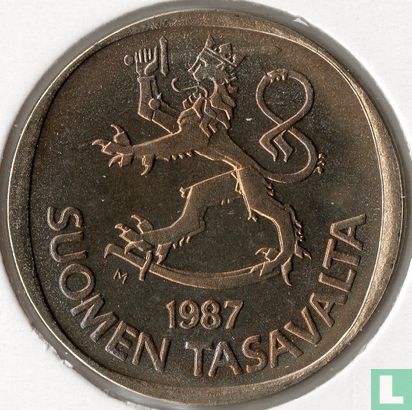 Finland 1 markka 1987 (M) - Afbeelding 1