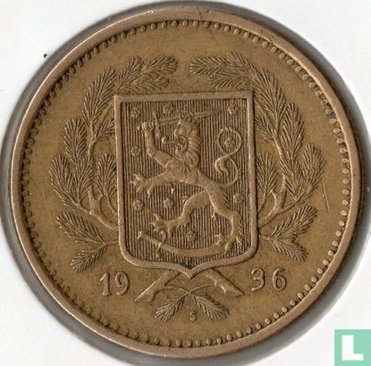 Finland 20 markkaa 1936 - Afbeelding 1