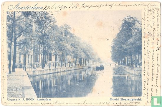Bocht Heerengracht. - Afbeelding 1
