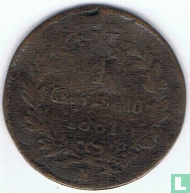 Italië 1 centesimo 1861 (N) - Afbeelding 1
